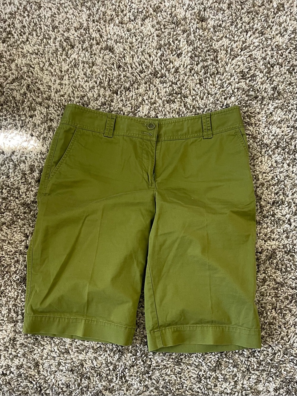 Talbots perfect Green Bermuda Shorts